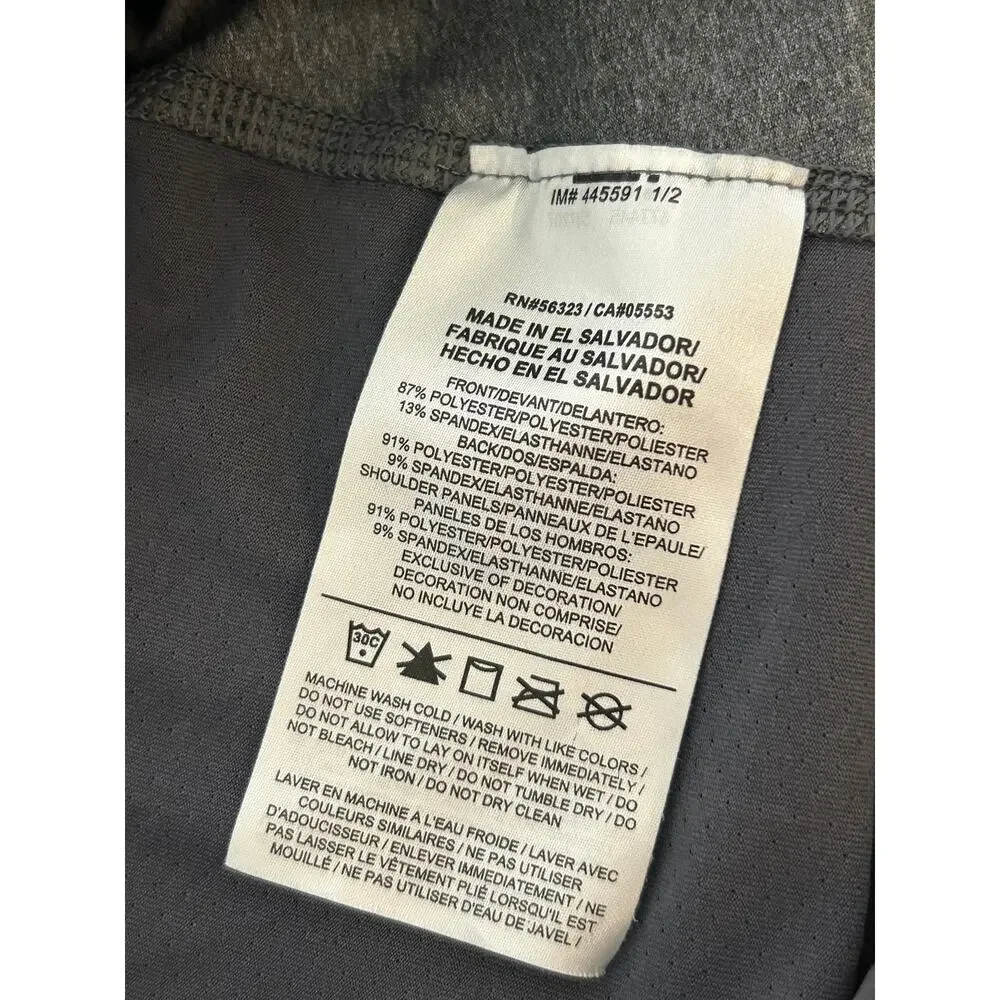 Nike Dri-FIT women's racerback training gray tank Small